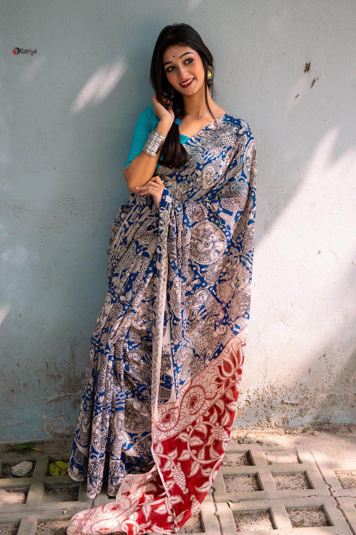 Darini kahini Kalamkari Saree