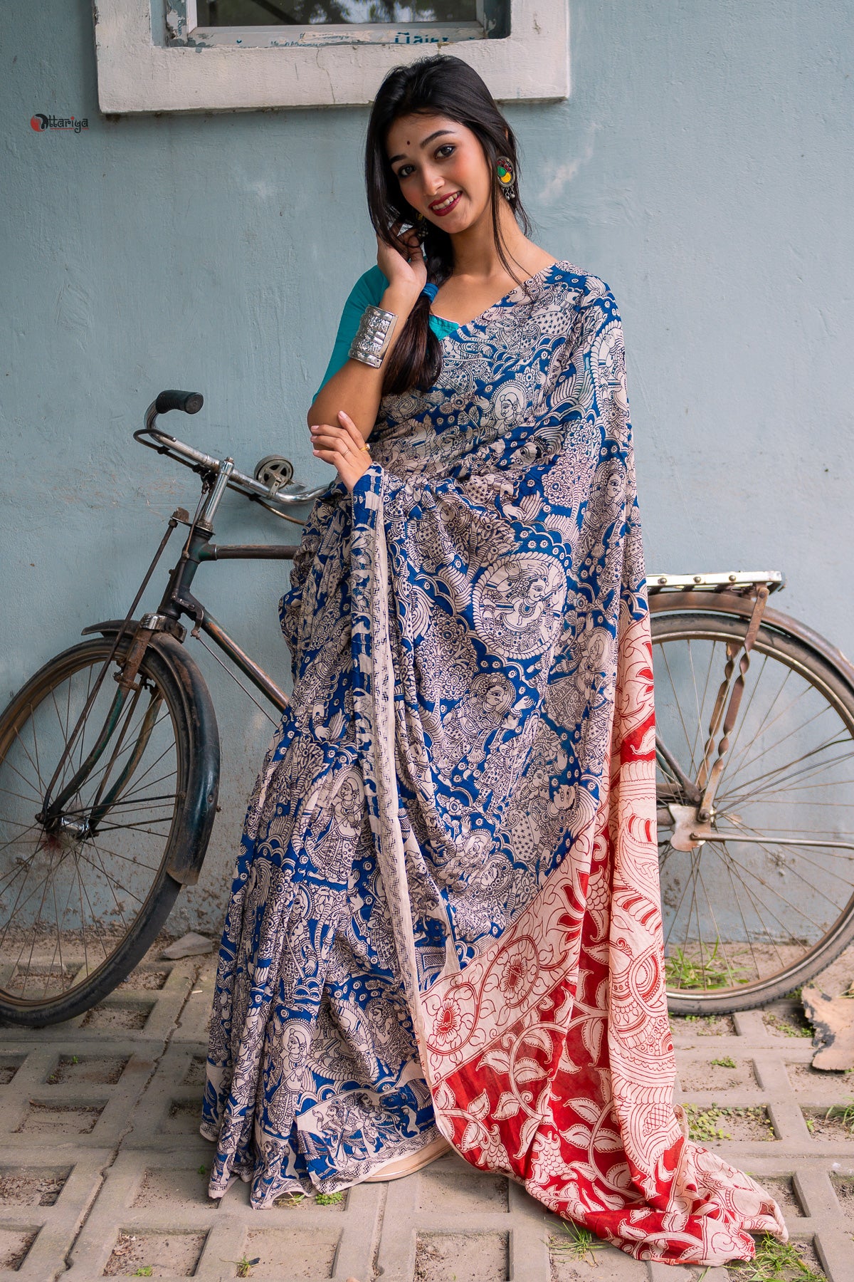 Darini kahini Kalamkari Saree