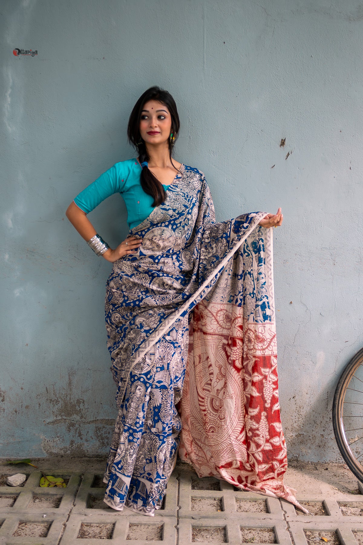 Darini kahini Kalamkari Saree