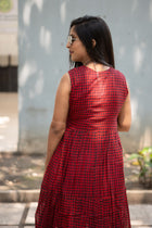 Marhoz Check Dress - Uttariya