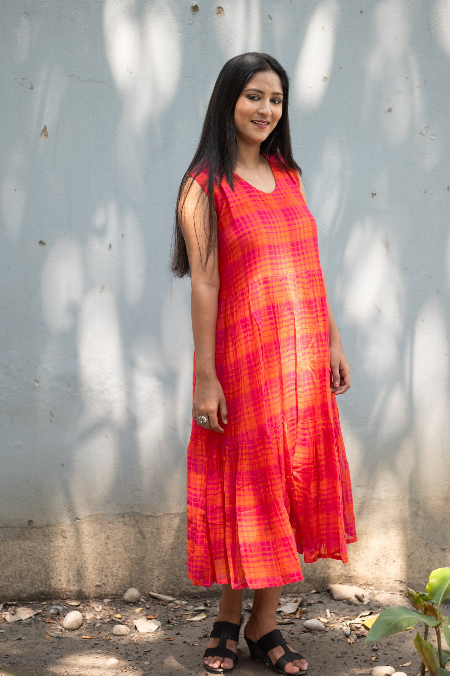 Moha Check Dress