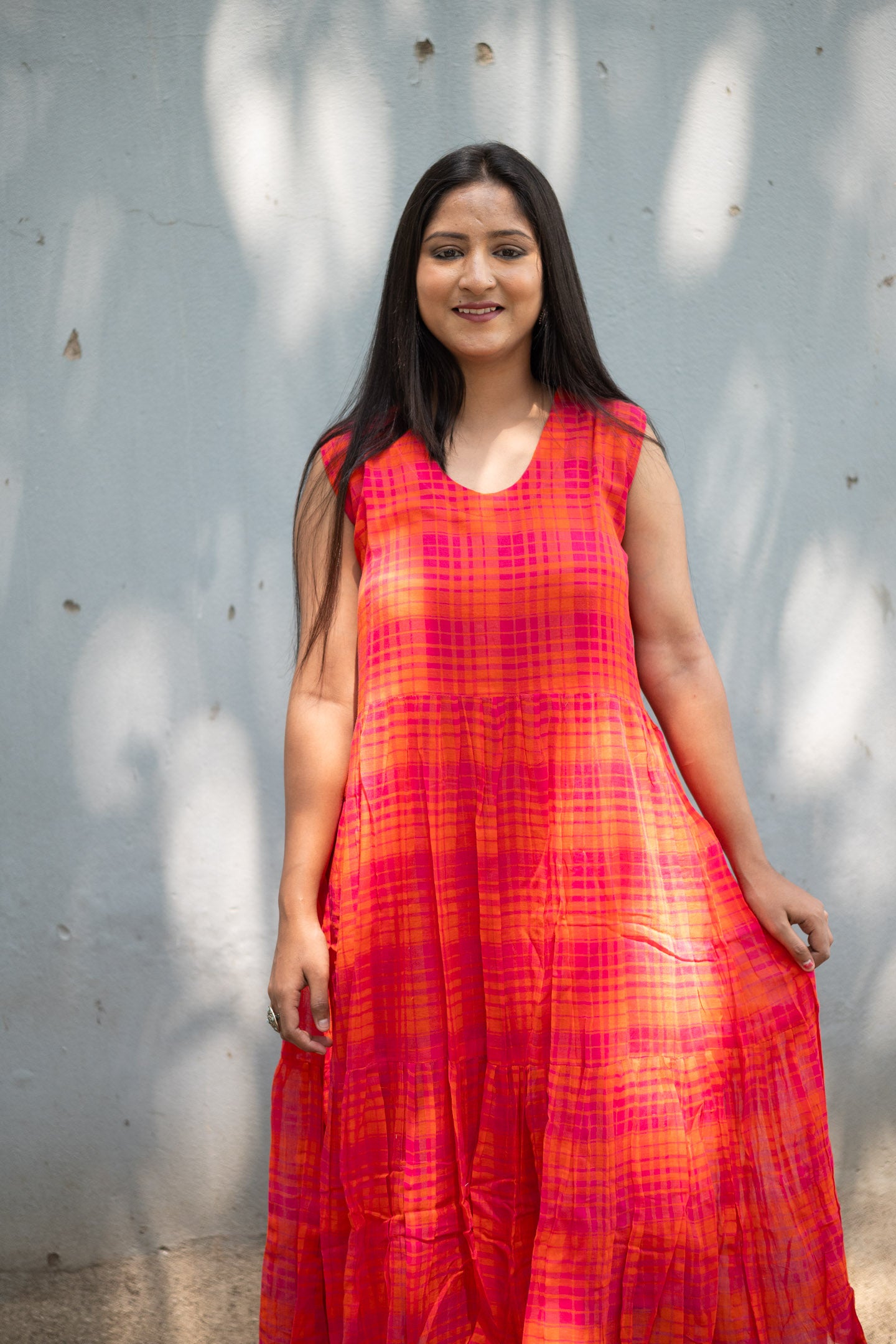 Moha Check Dress