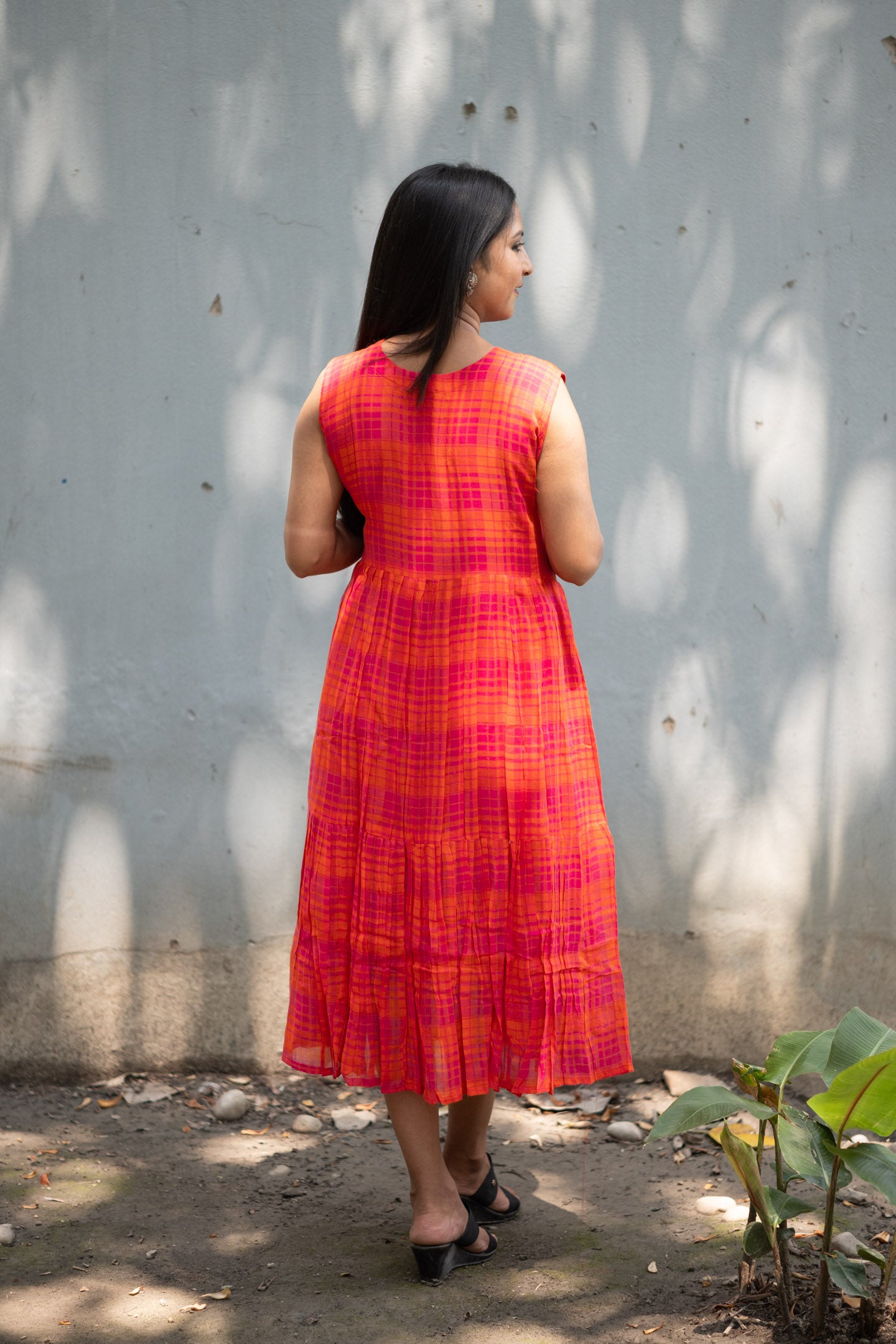 Moha Check Dress