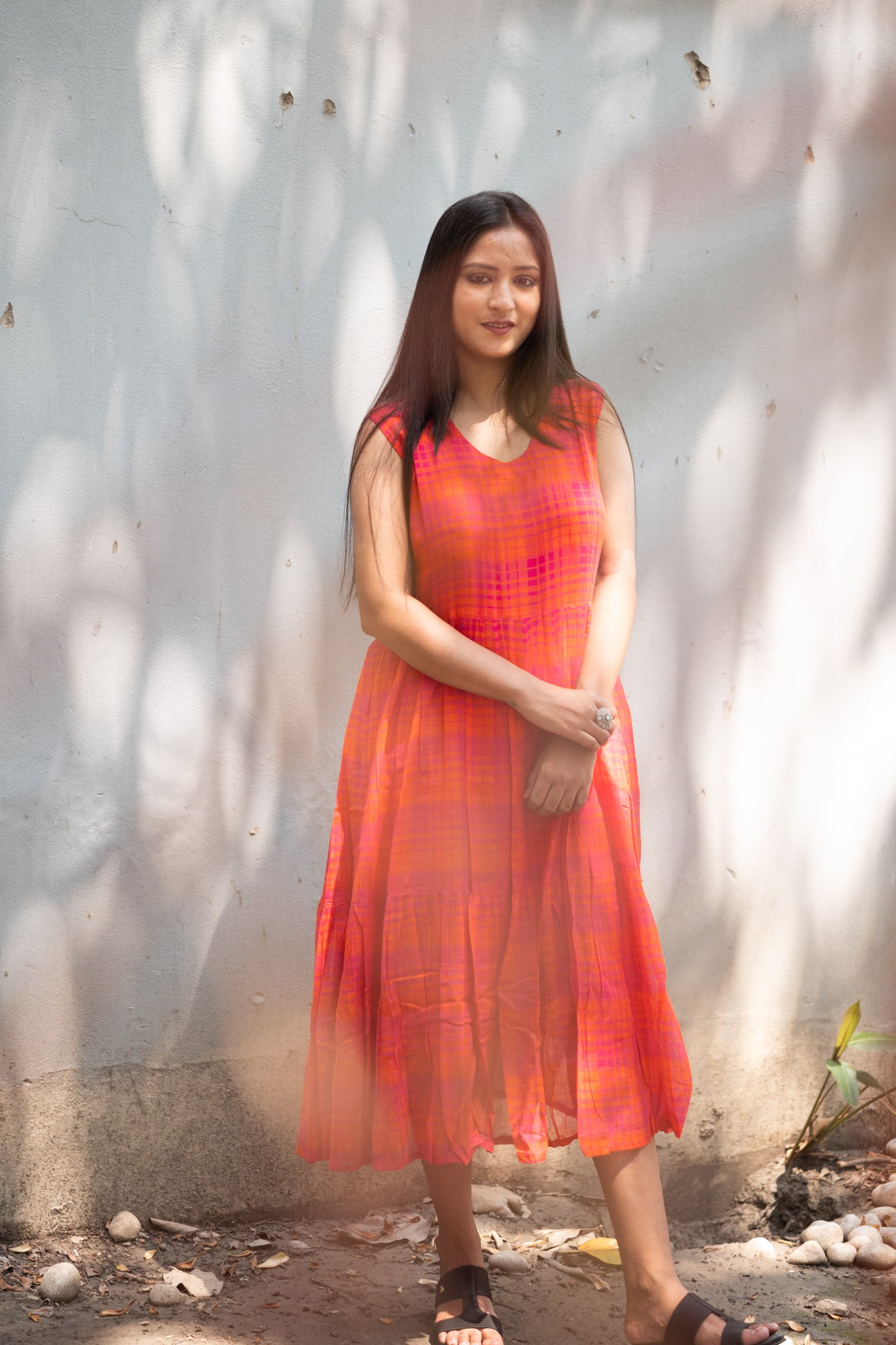 Moha Check Dress
