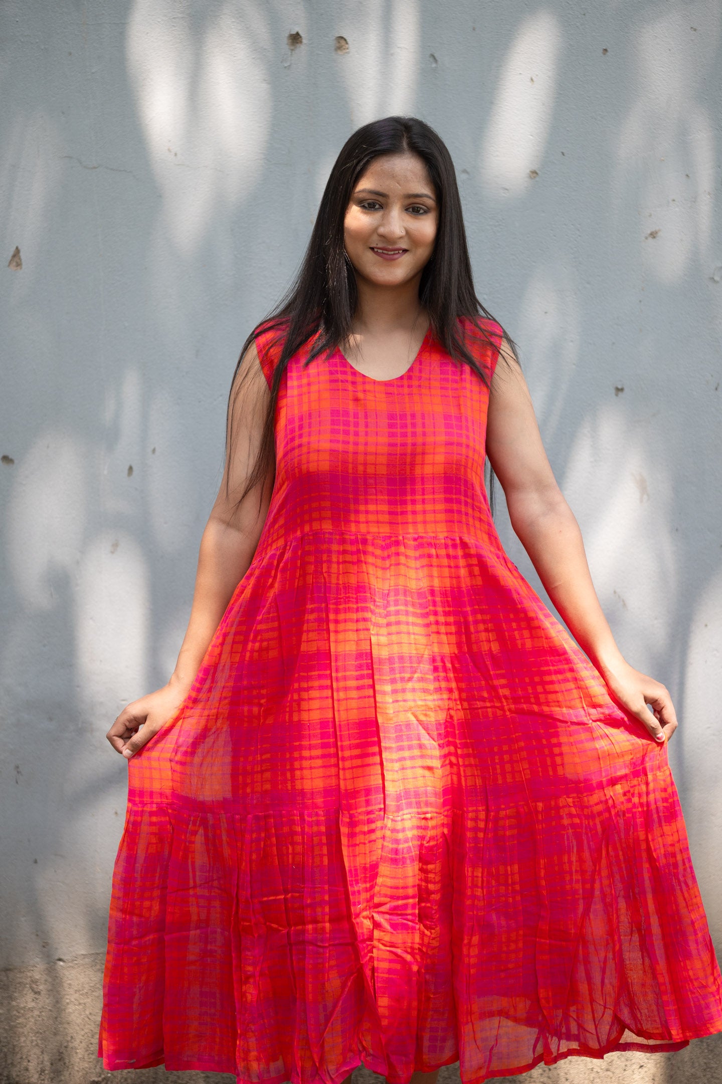 Moha Check Dress