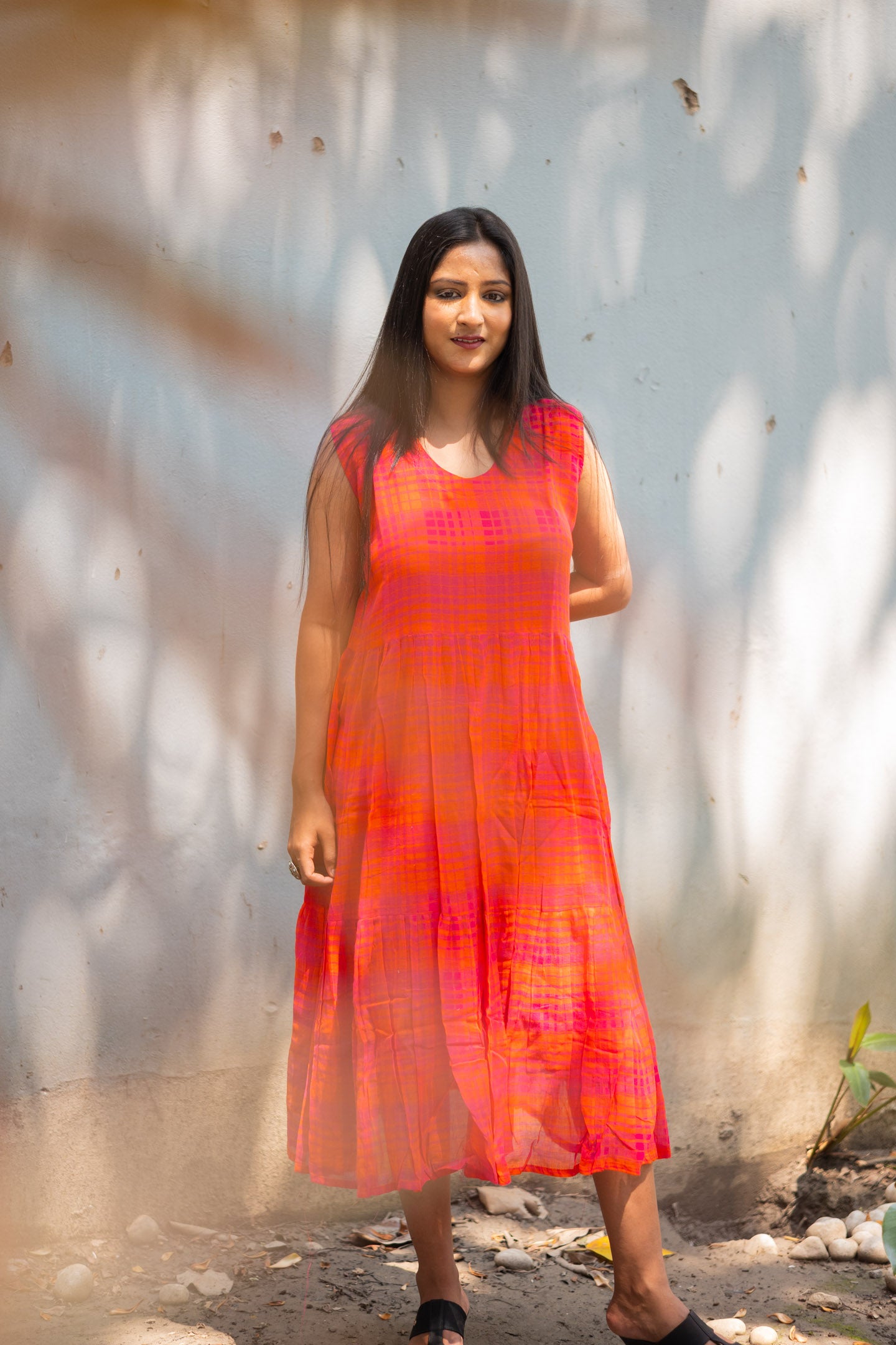 Moha Check Dress