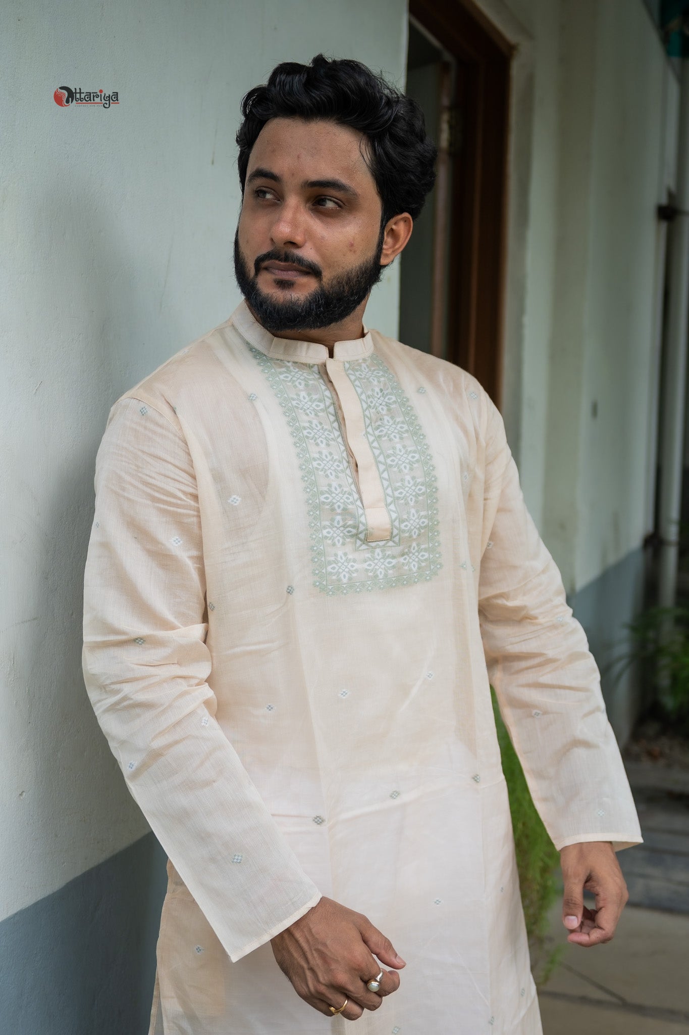 Jamdani long kurta