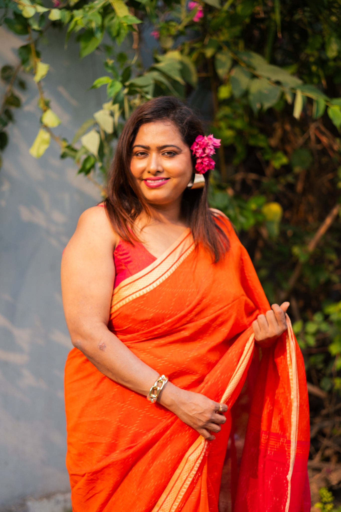 Bunon Saree - Uttariya
