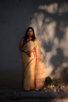Jubani Jamdani Saree - Uttariya