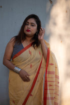 Jubani Jamdani Saree - Uttariya
