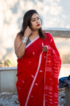 Rubani Jamdani Saree - Uttariya