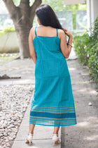 Meghna — Handwoven Gamcha Cotton Slip Dress