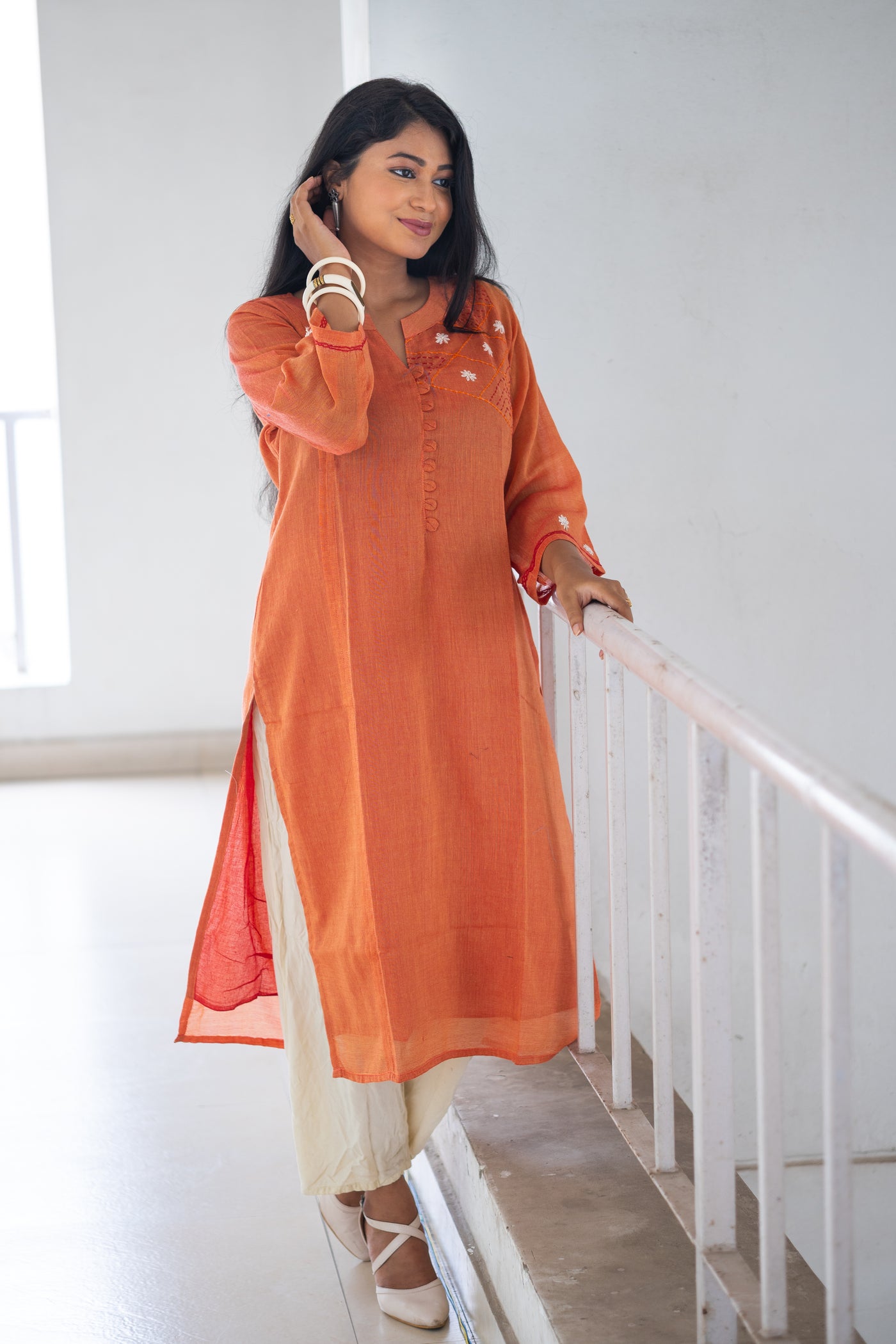 Rangamati — Handwoven Cotton Kurti