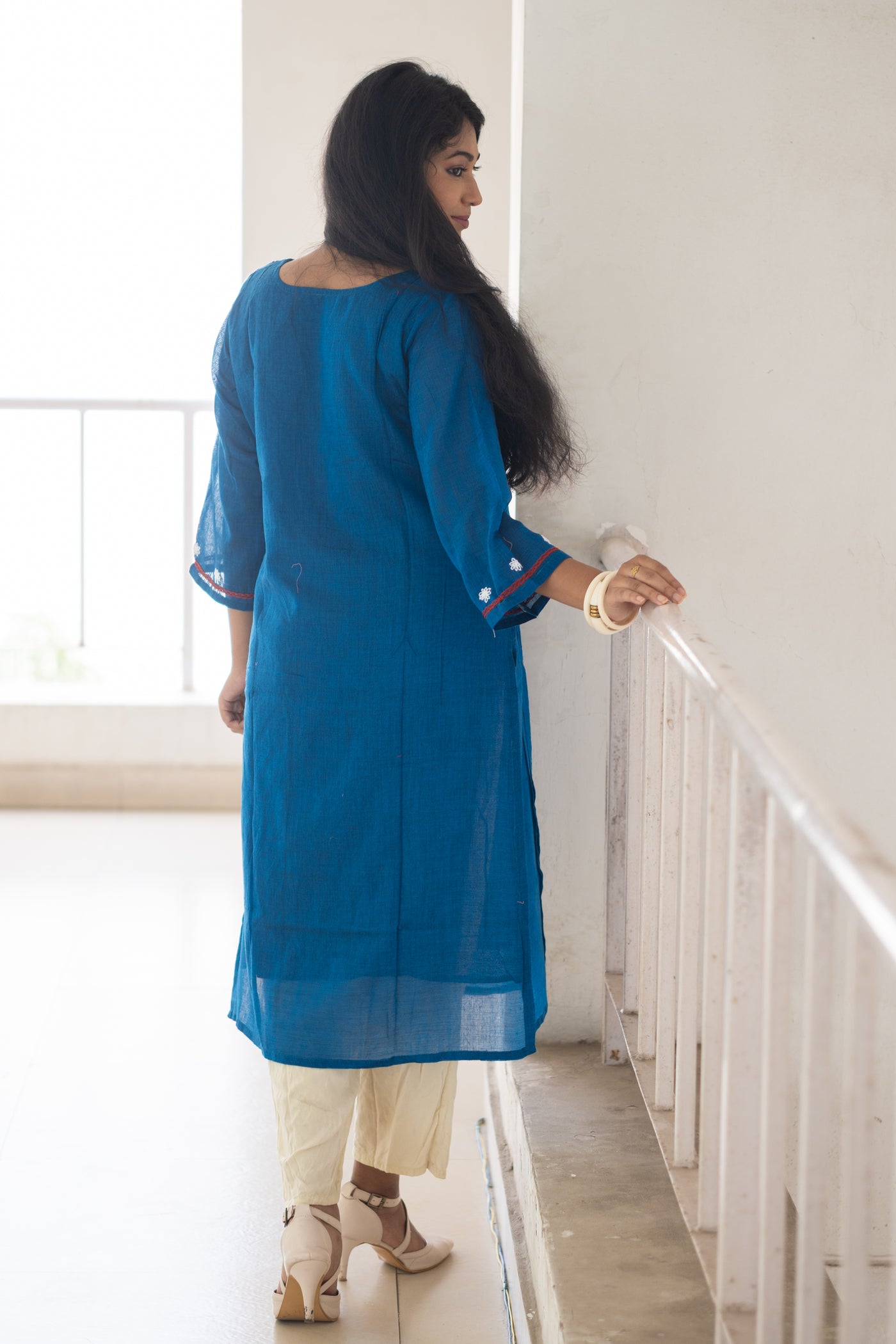 Nilkamal — Handwoven Cotton Kurti