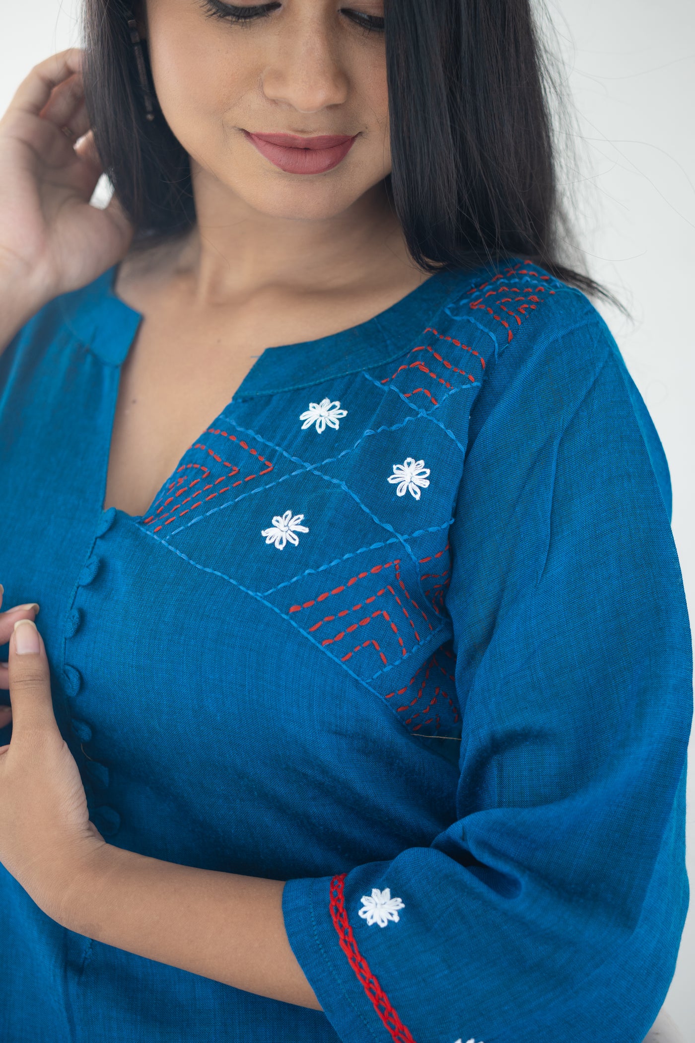 Nilkamal — Handwoven Cotton Kurti