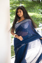 Rajanigandha — Handwoven Dhonekhali Cotton Saree