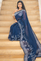 Rajanigandha — Handwoven Dhonekhali Cotton Saree