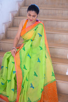 Tuntuni — Handwoven Mul Cotton Saree