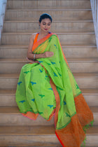 Tuntuni — Handwoven Mul Cotton Saree