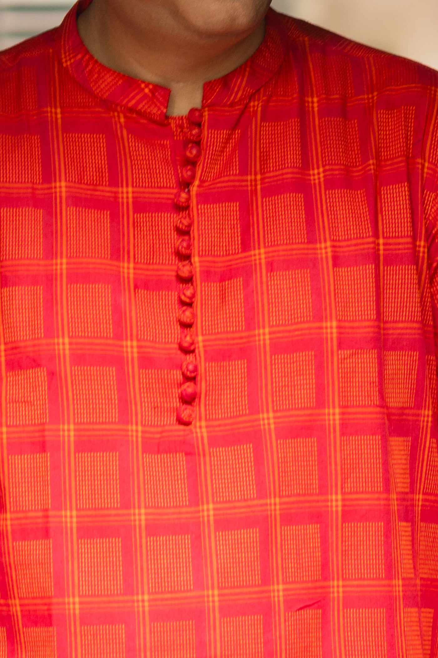 Angar — Handwoven Cotton Short Kurta
