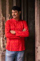 Angar — Handwoven Cotton Short Kurta