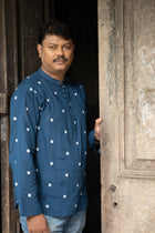 Nakshatra — Handwoven Cotton Short Kurta