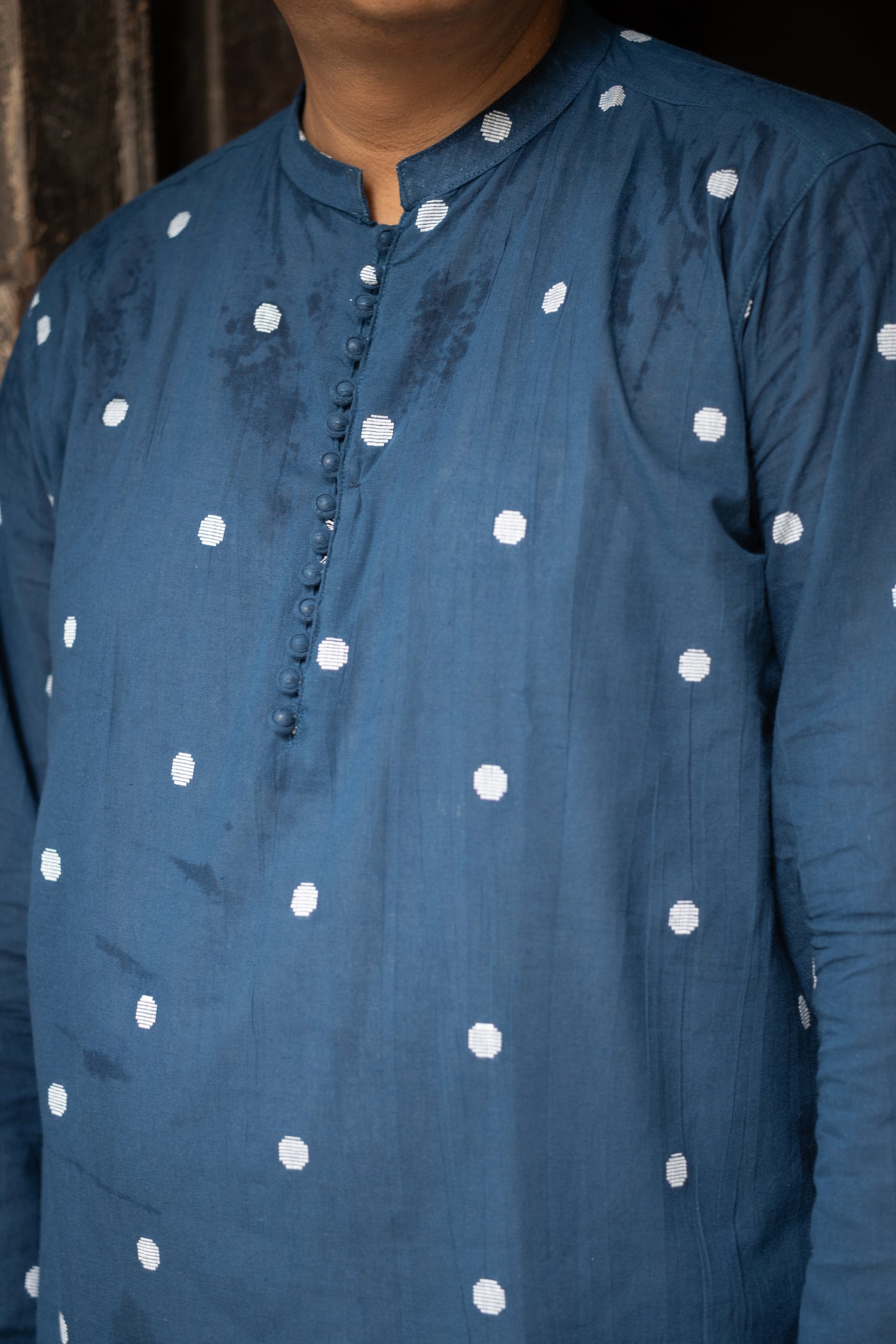 Nakshatra — Handwoven Cotton Short Kurta