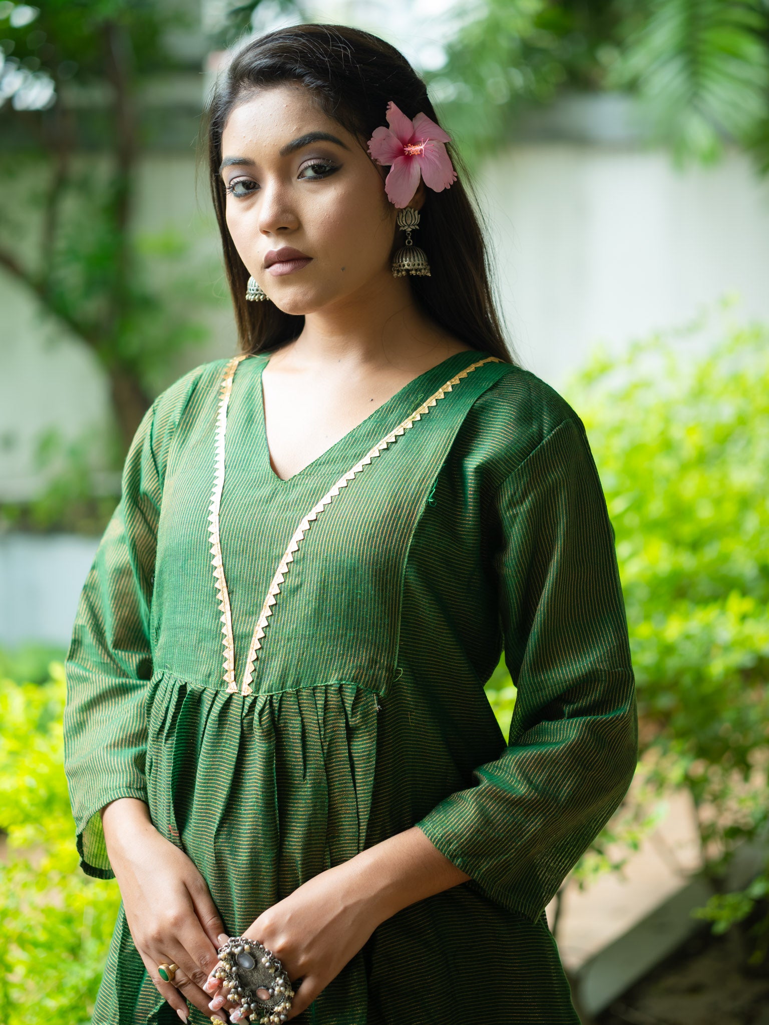 Forest Green Dress