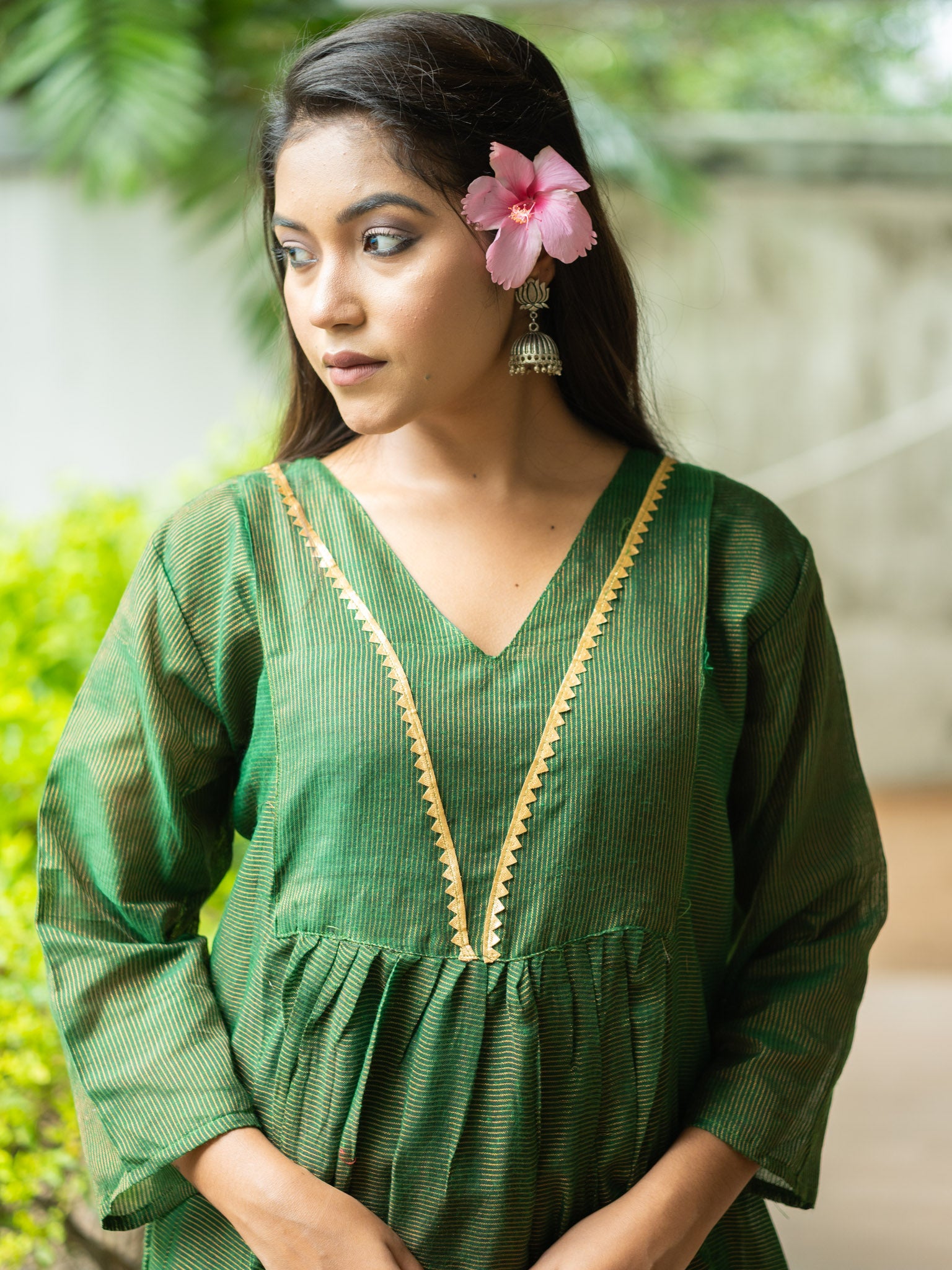 Forest Green Dress