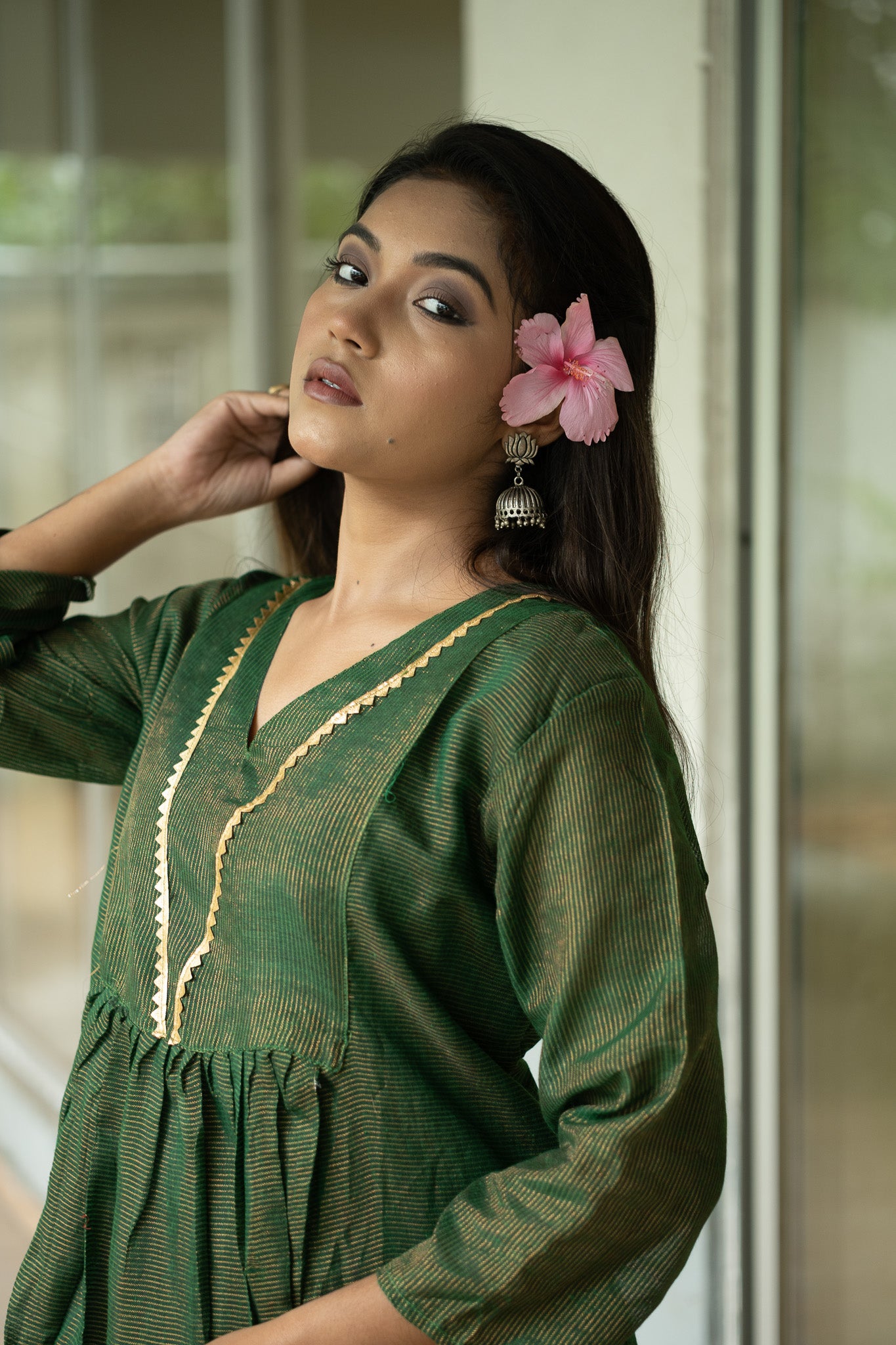 Forest Green Dress