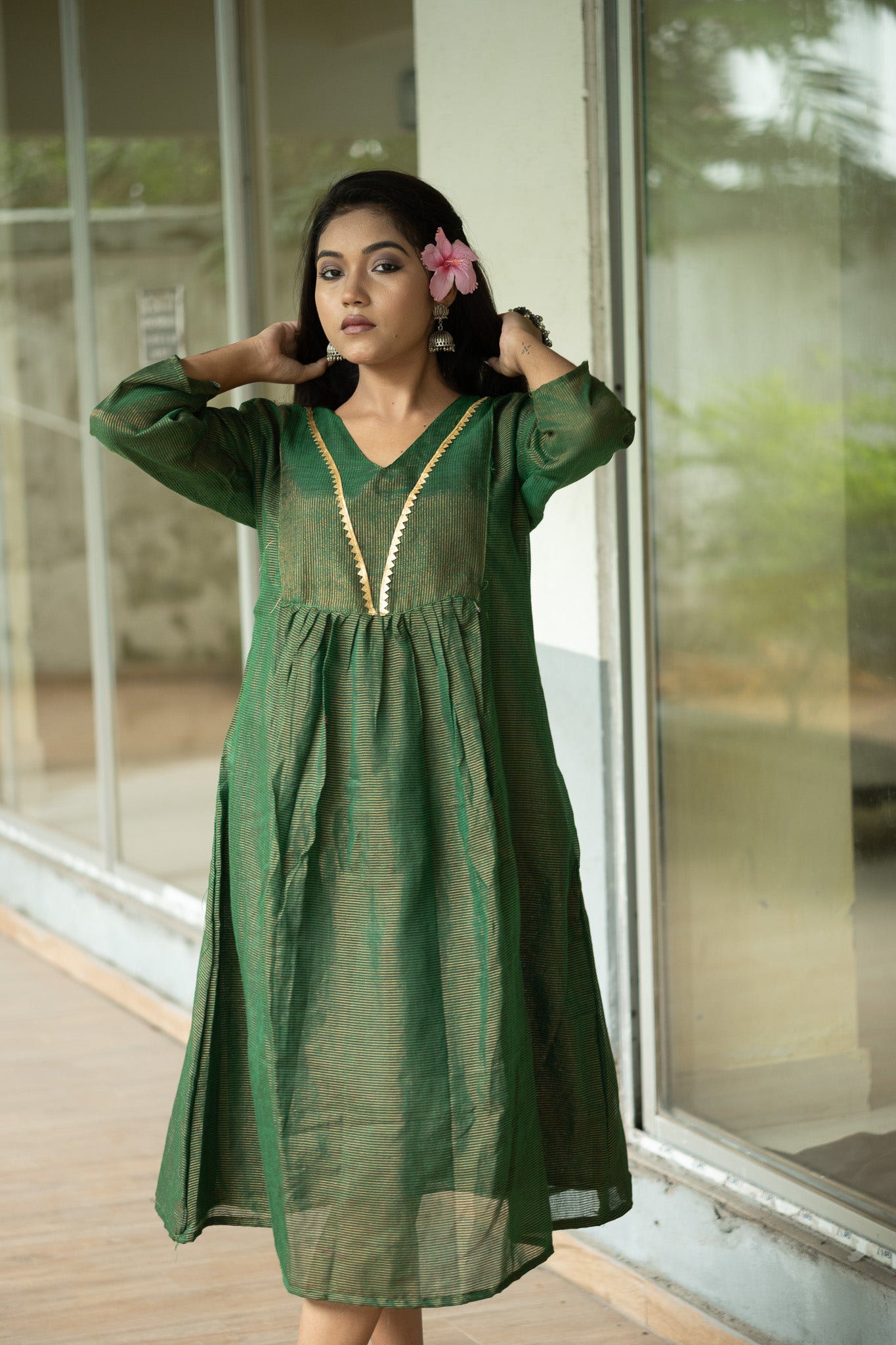 Forest Green Dress