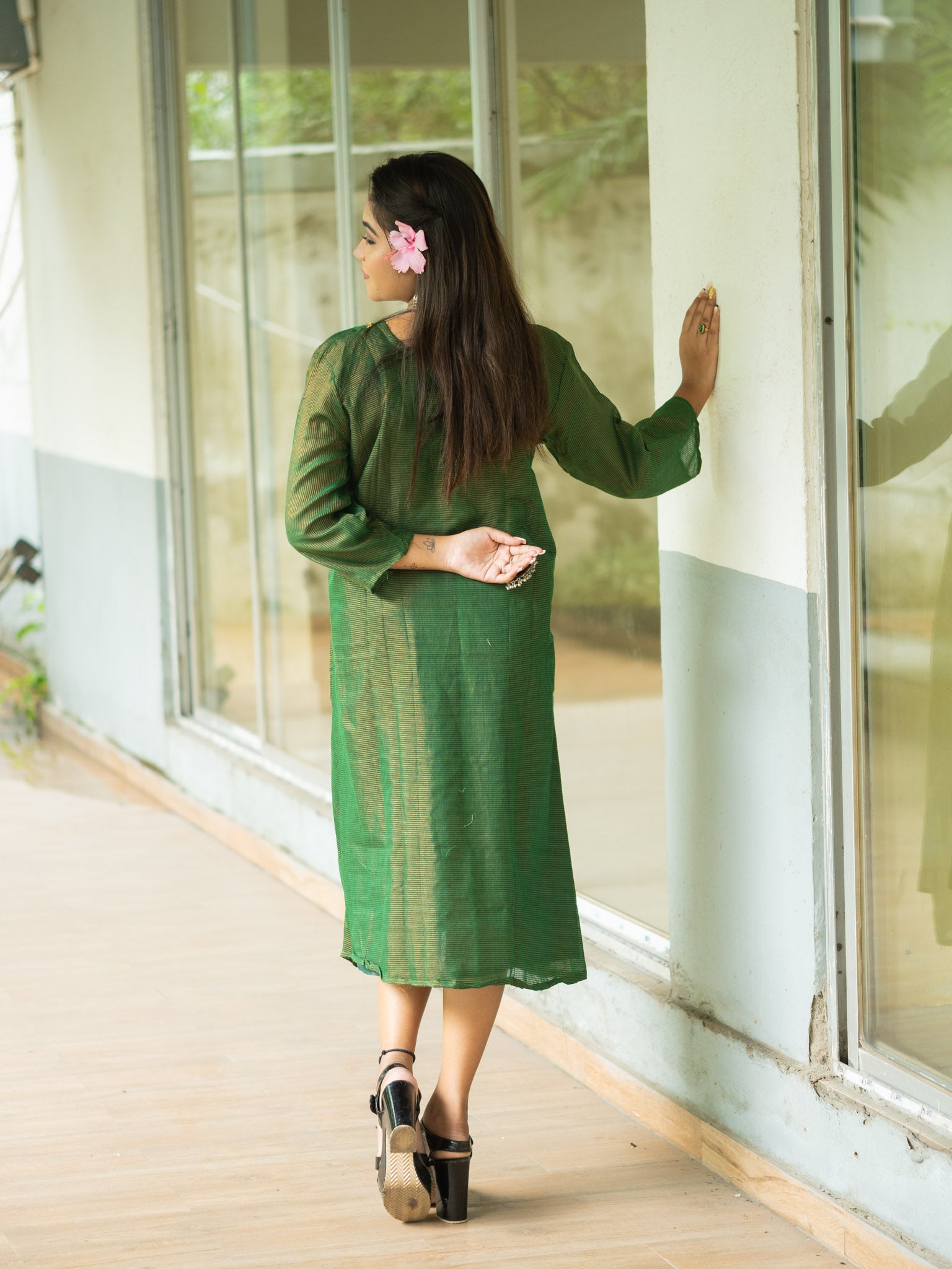 Forest Green Dress