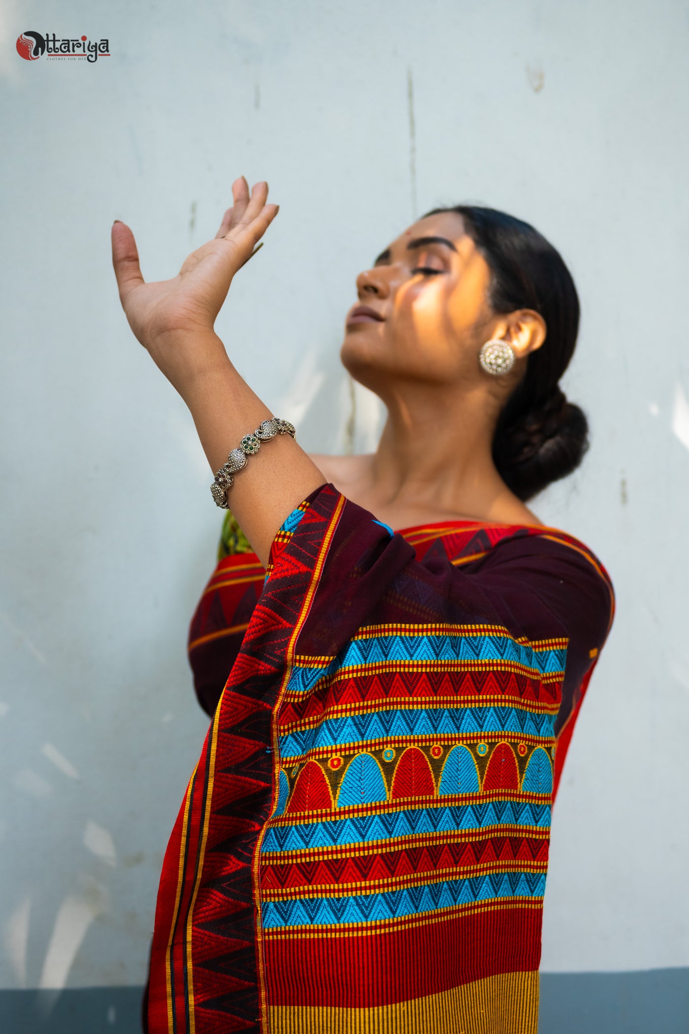 Choco Dongria Saree
