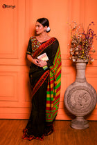 Nature's Motif Saree - Uttariya