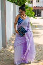 Mauve Maffin Saree