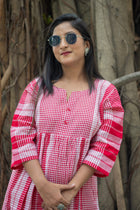 Bahar Gamcha Dress - Uttariya