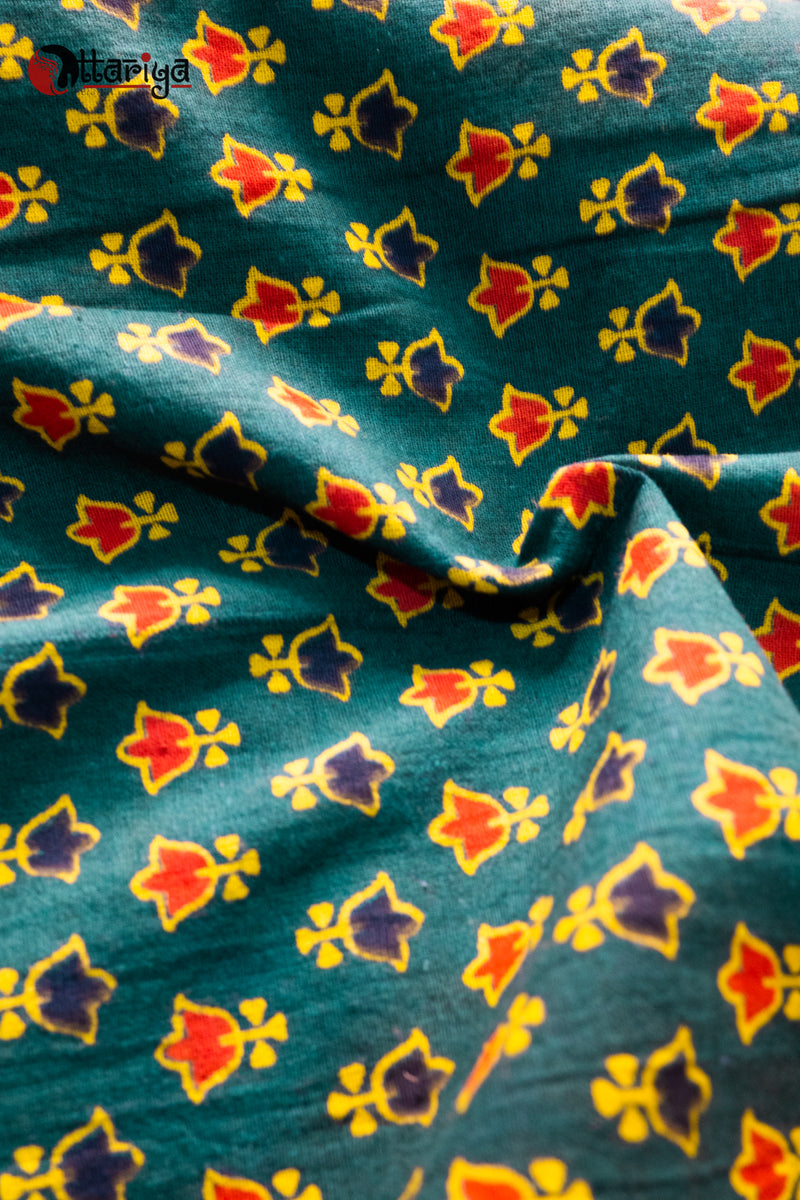 Small Buta Ajrakh FAbric