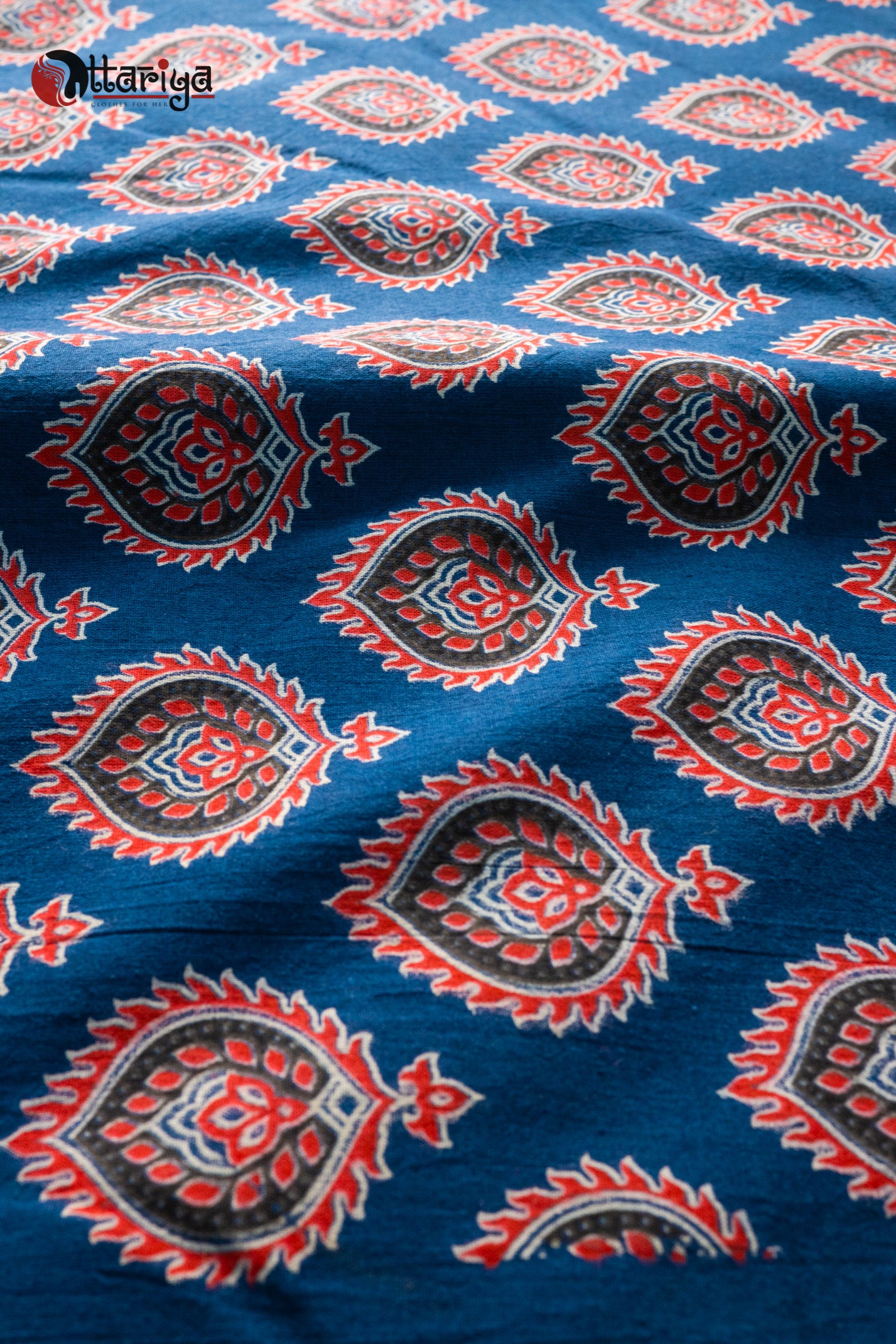 Blue Ajrakh FAbric