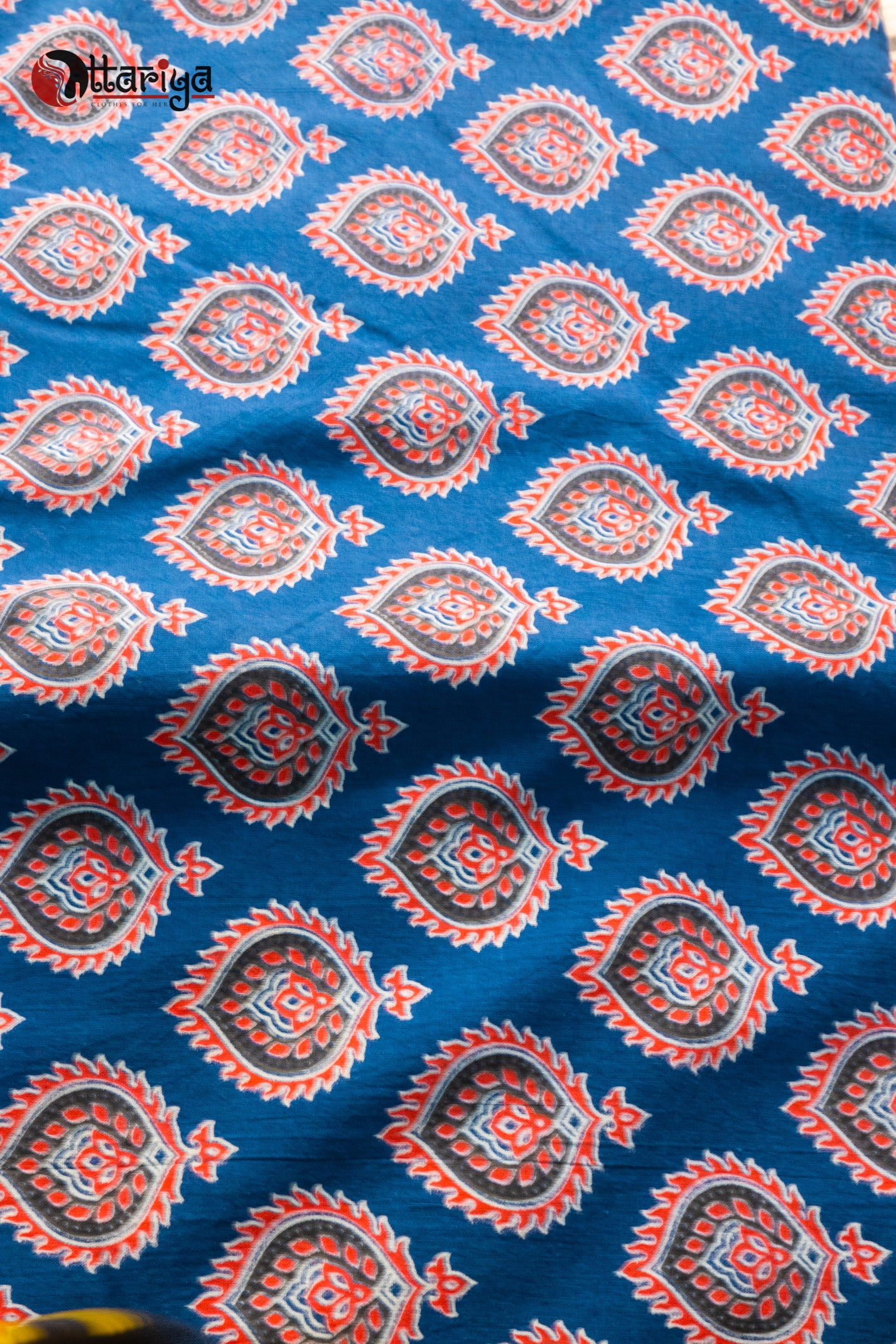 Blue Ajrakh FAbric