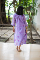 Oparajita French Knot Mul Cotton Dress