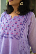 Oparajita French Knot Mul Cotton Dress