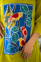 Panchi French Knot Mul Cotton Dress