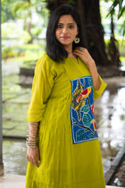 Panchi French Knot Mul Cotton Dress