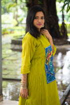 Panchi French Knot Mul Cotton Dress