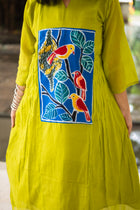 Panchi French Knot Mul Cotton Dress