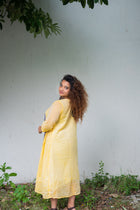Holud Pakhi Dress