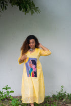 Holud Pakhi Dress