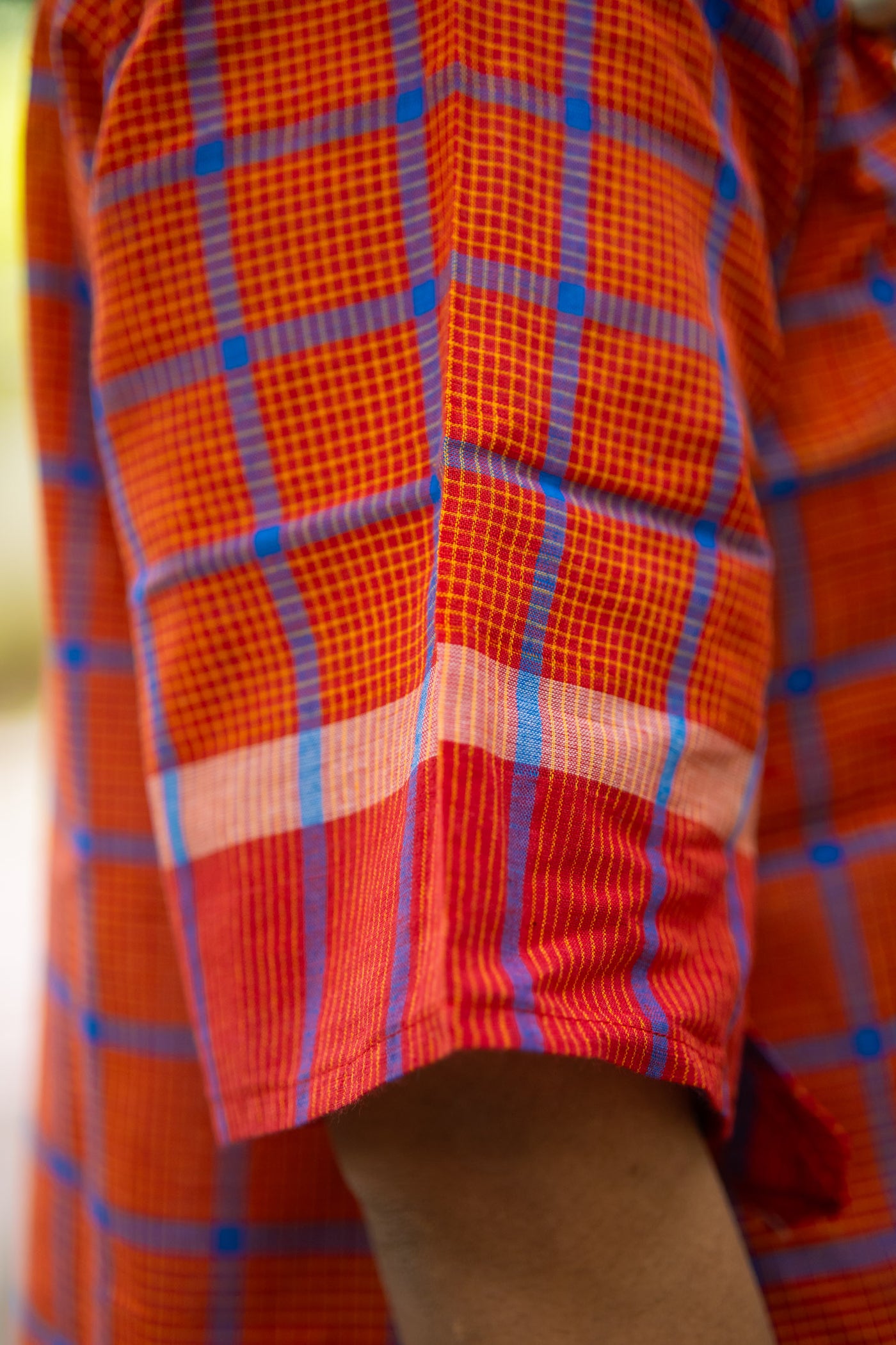 Sohoj Gamcha Weave Relaxed Shift Dress