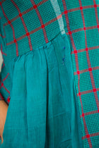 Kajori — Handwoven Gamcha Cotton Kurta Dress