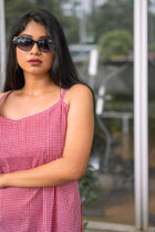 Pinjra — Handwoven Gamcha Cotton Slip Dress